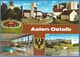 Aalen,Mehrbildkarte,1980,Grauleshof,Ingenieurschule,Heilig-Kreuz-Kirche,Hakllenbad,Mahnmal, - Aalen