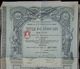 3 X Romania Roumanian Public Dept Gold Loan Of 500 - 2500 Lei Aur, 19,16 Pound Sterling, Bukarest 1913 Uncancelled - Banque & Assurance