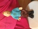 TINTIN Tintin Superbe Statuette Figurine De 29 Cm En Porcelaine Dans Son Jus Habillée Vintage Pas Neuve Pas De Copie - Tim & Struppi