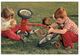 (M+S 103) Older Postcard - Carte Ancienne - Enfant Et Vélo Tricycle - - Jeux Et Jouets