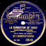 78 T - 30 Cm. - état B - G. THILL - LA DAMNATION DE FAUST  INVOCATION A LA NATURE - WERTHER  O NATURE PLEINE DE GRACE - 78 Rpm - Schellackplatten