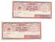 Libération/Tickets De Rationnement/2  Tickets/20 Litres De Pétrole Détaxé / Années 1950       OL101 - Documents