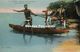 French Polynesia, TAHITI, Native Tahitian Males  Fishing With Harpoon (1920s) - Tahiti