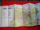 ANCIENNE CARTE  / CONGO BELGE / CARTE ADMINISTRATIVE  / ED . DE ROUCK BXL - Geographische Kaarten