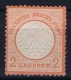 Deutsches Reich: Mi Nr 8 MH/* Falz/ Charniere Papier Auf Ruckseite - Unused Stamps