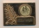 Plaque Métal Doré - ASPTT MARSEILLE 1907 Médaille Du Mérite - Daniel Deslandes 1982 / 1991 - Cyclisme