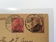 Danzig Ganzsache 1920 Postkarte Michel P5 + Mi.6, 17 Gestempelt 1921> Schweden (Poland Polen Brief Cover Sweden - Ganzsachen