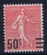 France : Yv 224 Postfrisch/neuf Sans Charniere /MNH/**  Maury 219 H Valeur Sur Valeur Avec Barres RR - 1903-60 Sower - Ligned