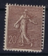 France : Yv  131 MH/* Falz/ Charniere - 1903-60 Semeuse Lignée