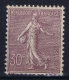 France : Yv  133 MH/* Falz/ Charniere - 1903-60 Semeuse Lignée