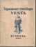 DOCUMENT COMMERCIALE DE 1937 Ets VESTA LE SEPARATEUR CENTRIFUGE MOUTS VESTA SUCRERIE SAY PARIS RUE MONDÉTOUR 4 PAGES - Matériel Et Accessoires