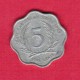 EAST CARIBBEAN STATES   5 CENTS 1992 (KM # 12) - East Caribbean States