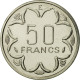 Monnaie, États De L'Afrique Centrale, 50 Francs, 1976, Paris, FDC, Nickel - Kameroen