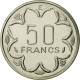 Monnaie, États De L'Afrique Centrale, 50 Francs, 1976, Paris, FDC, Nickel - Cameroun