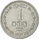 Monnaie, Ceylon, Elizabeth II, Cent, 1971, SUP, Aluminium, KM:127 - Sri Lanka