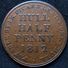 LaZooRo: UK Great Britain Hull 1/2 Penny 1812 - Foreign Trade, Essays, Countermarks & Overstrikes