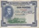 BILLETE DE ESPAÑA DE 100 PTAS DEL AÑO 1925 SIN SERIE CON SELLO SECO GOBIERNO PROVISIONAL DE LA REPUBLICA  (BANKNOTE) - 100 Pesetas