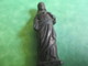 Petite Statuette Religieuse De Protection/Le Coeur Du Christ / 3, 5 Cm /mi  XIXème Siècle CAN374 - Religion &  Esoterik