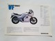 4) Honda VF 1000 F2 1985 Depliant Originale Moto - Genuine Brochures - Motorrad Originalprospekt - Moto