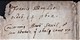 Delcampe - 1602 Letter "To The Right Worshipful Sir Edward Crobye, Knight, This Be Delivered" From "Francis Bayllye". Ref 0361 - Other & Unclassified