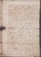 Delcampe - 1602 Letter "To The Right Worshipful Sir Edward Crobye, Knight, This Be Delivered" From "Francis Bayllye". Ref 0361 - Other & Unclassified