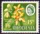 RHODESIA 1967 SG #410 1sh6d/15c MLH Dual Currency - Rhodesia (1964-1980)