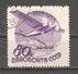 Russia/USSR 1933,Aviation RARE Perf 11.5,80 Kop Sc C49,VF USED Forgery Expertise - Gebruikt