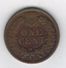 USA , One Cent,  Indian Head, 1903,  Used,  See Scans. - 1859-1909: Indian Head