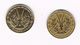 ) WEST AFRICAN STATES 2 X 5 FRANCS  1989/1997 - Central African Republic