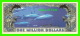 BILLETS - ONE MILLION  DOLLARS, THE UNITED STATES OF AMERICA - DOLPHIN DOLLARS - SERIES 2002 - - Autres & Non Classés