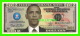 BILLETS - 2012 DOLLARS, THE UNITED STATES OF AMERICA - FEDERAL OBAMA NOTE 2012 - - Autres & Non Classés