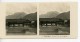 Suisse Interlaken Vue Sur L'Aar Vers Le Saxeten Ancienne Stereo Photo NPG 1900 - Stereoscopic