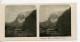 Suisse Mürren Panorama Monch Et Eiger Ancienne Stereo Photo 1900 - Stereoscopic