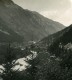 Suisse Vispertal Panorama Vue De St Nikolaus Ancienne Stereo Photo NPG 1900 - Stereoscopic