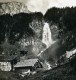 Suisse Klausenstrasse Les Chutes Cascade Staubefall Ancienne Stereo Photo Wehrli 1900 - Photos Stéréoscopiques