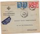 D672 - PA YT17 LETTRE ENTETE AVION TARIF 10 + 25+25  DEST HAITI 18-3-48 ARRIVEE - 1927-1959 Storia Postale