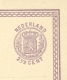 Nederland - 1876 - 2,5 Cent Cijfer, Briefkaart G12 - Ongebruikt / Unused - Material Postal
