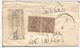 INDIA ENTERO POSTAL CERTIFICADO 1922 SHAHAMAT - 1911-35 King George V