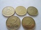 MACEDONIE 5 X 2 DENARA DIFFERENT YEARS - North Macedonia