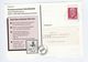 1990 EAST GERMANY Illus ADVERT CARD Presservertieb Naumann Philatelic Service Cover Ddr Stamps Philately - Other & Unclassified