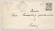 Nederlands Indië - 1904 - 10 Cent Opdruk, Envelop G14 Van VK FORT DE KOCK Naar VK PADANG - Niederländisch-Indien