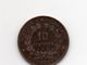 FRANCE 1872 TEN CENTIMES  USED COIN In Bronze Mint Mark ´K´.(HG94) - Autres & Non Classés