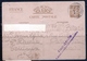 1940-44 / CP AU TYPE IRIS SANS VALEUR / CORRESPONDANCE FAMILIALE SUR CARTON BRUN DU 24 JANVIER 1941 / PEU COURANT - Cartes Postales Types Et TSC (avant 1995)