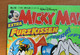 GERMANY - Vintage MICKY MAUS MAGAZINE Nr.10 (2.3.2000) - Toy Furz Kissen, FREE SHIPPING - Walt Disney