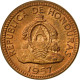 Monnaie, Honduras, Centavo, 1957, TTB+, Bronze, KM:77.2 - Honduras
