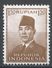 Indonesia 1953, Scott #389 (MNG) President Sukarno, Président - Indonésie