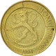 Monnaie, Finlande, Markka, 1994, TTB, Aluminum-Bronze, KM:76 - Finland