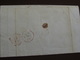 ** Lettre De Paris Pour London :N° 14 Oblitéré Roulette De Petits Points + Paris 60 +Paid+P.D. - 1849-1876: Période Classique