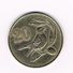 ) CYPRUS  20 CENTS   1985 - Chypre