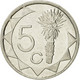 Monnaie, Namibia, 5 Cents, 1993, Vantaa, SUP, Nickel Plated Steel, KM:1 - Namibië